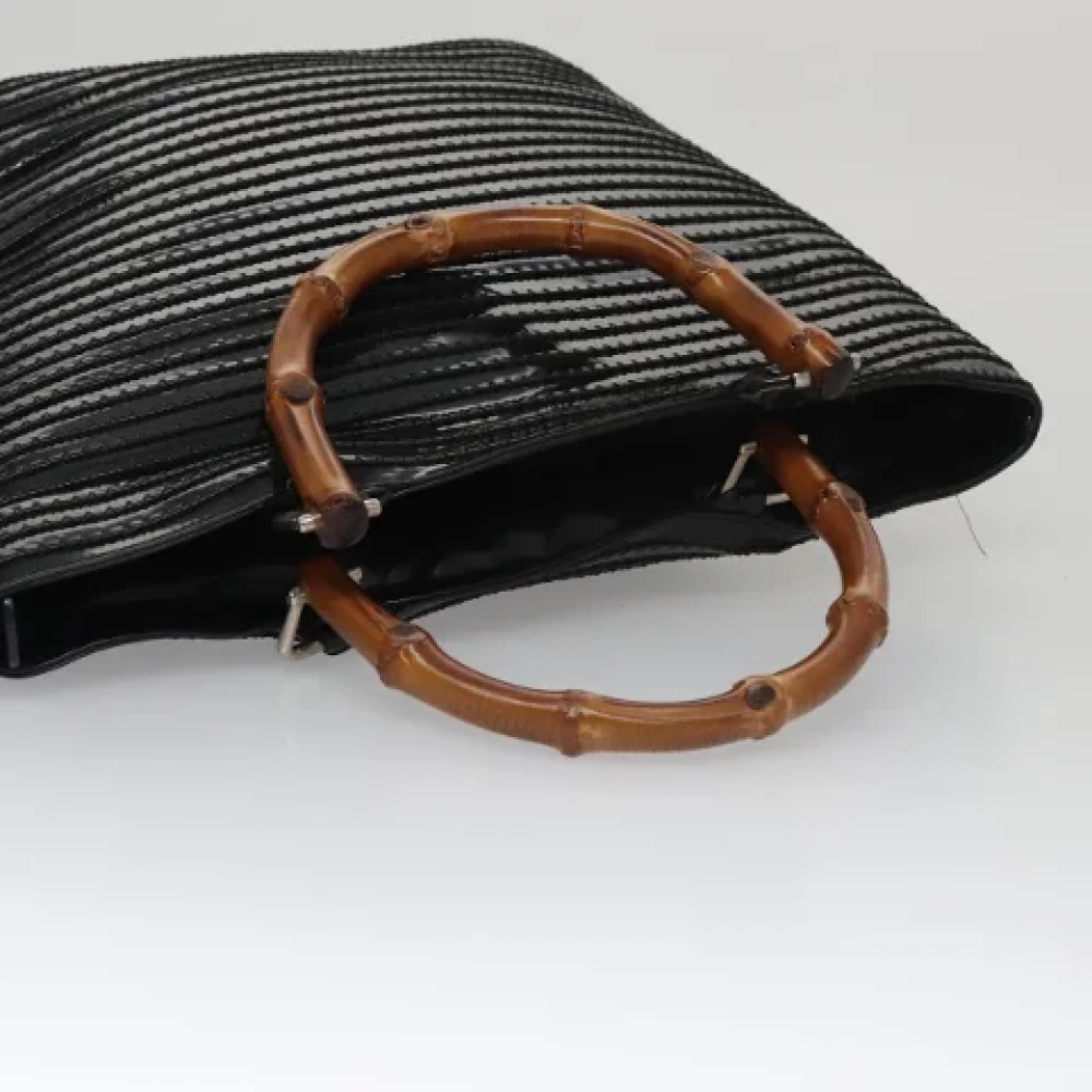 Gucci Vintage Pre-owned Leather handbags Black Dames
