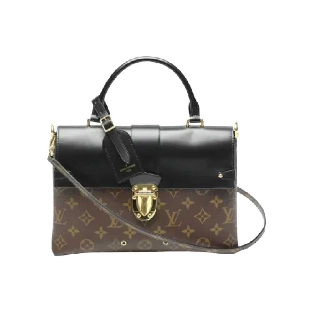 Louis Vuitton Vintage Pre-owned Canvas handbags Brown Dames