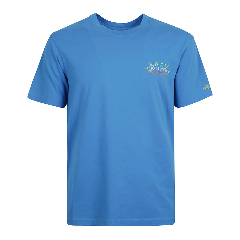 MC2 Saint Barth Portofino T-shirts en Polos Blue Heren