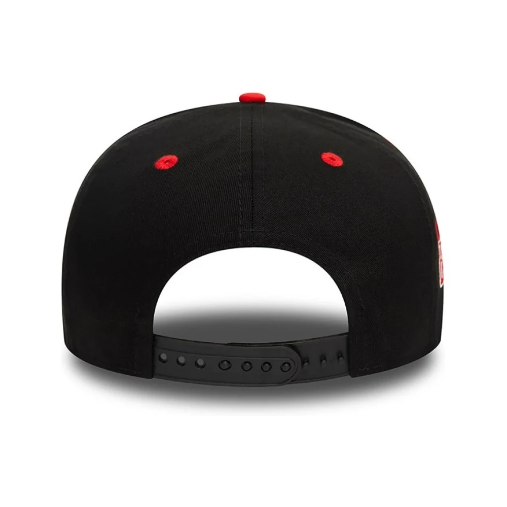 new era Zwarte Bulls Teamkleur Pet Black Heren