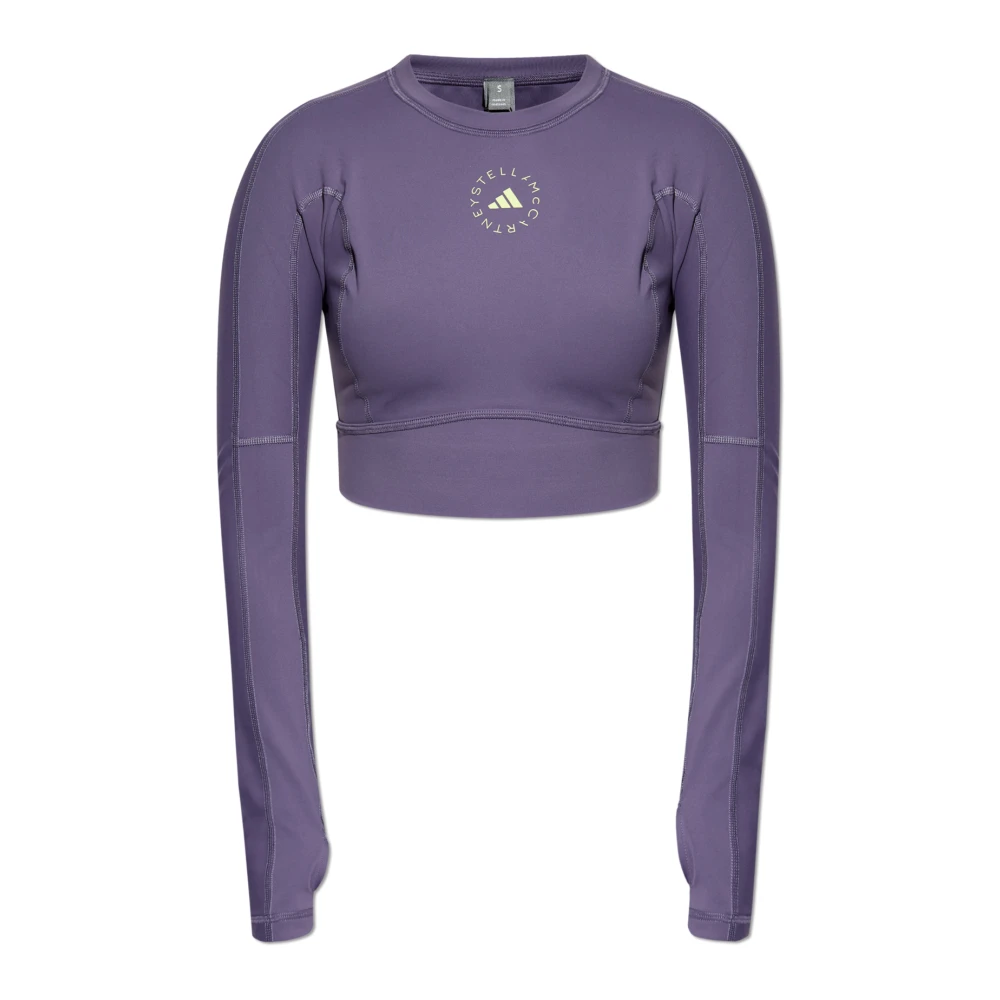 adidas by stella mccartney Kort Trainingshirt Purple Dames