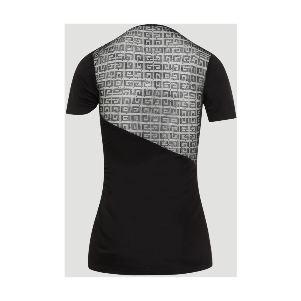 Givenchy Asymmetrisch V-Hals Shirt Black Dames