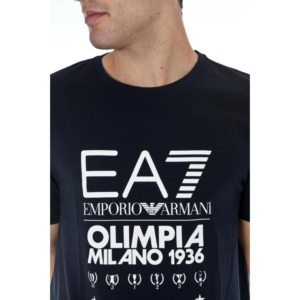 Emporio Armani Sweatshirts Blue Heren