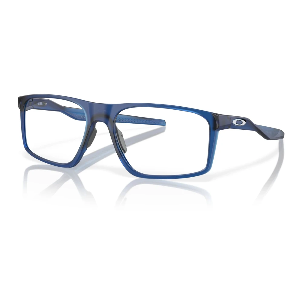 Oakley Blauwe BAT Flip Brillenmontuur Blue Unisex