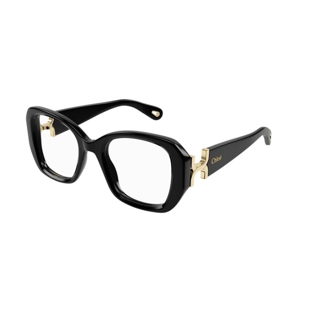 Chloé Zwarte Montuur Zonnebril Black Unisex