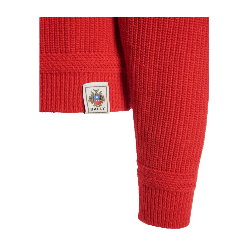 Bally Trendy Sweater Selection Red Heren