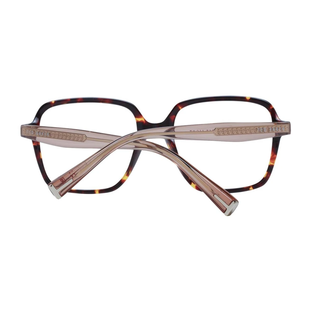 Ted Baker Bruine Vierkante Acetaat Optische Frames Brown Dames