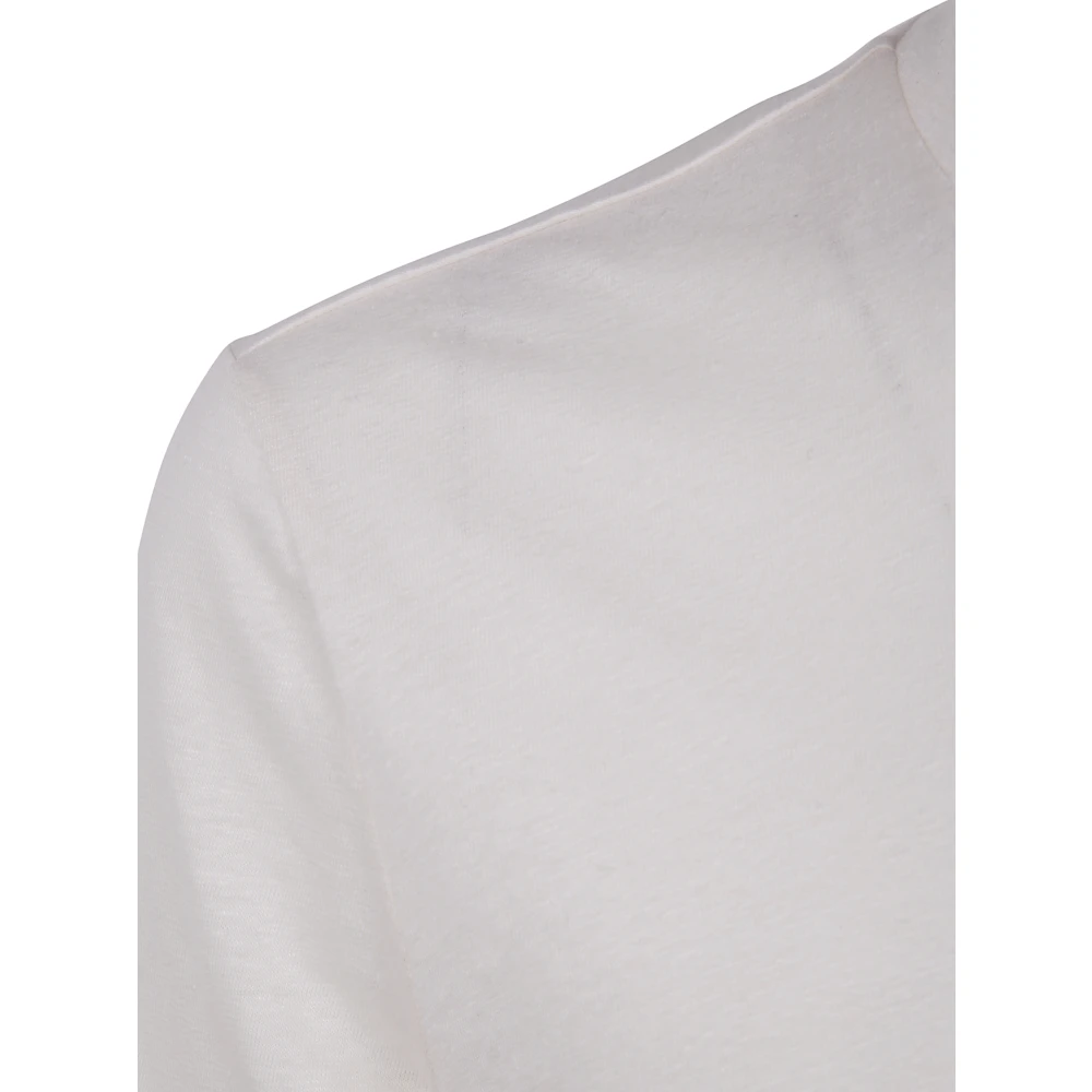 majestic filatures Casual Ronde Hals Sweater Beige Heren