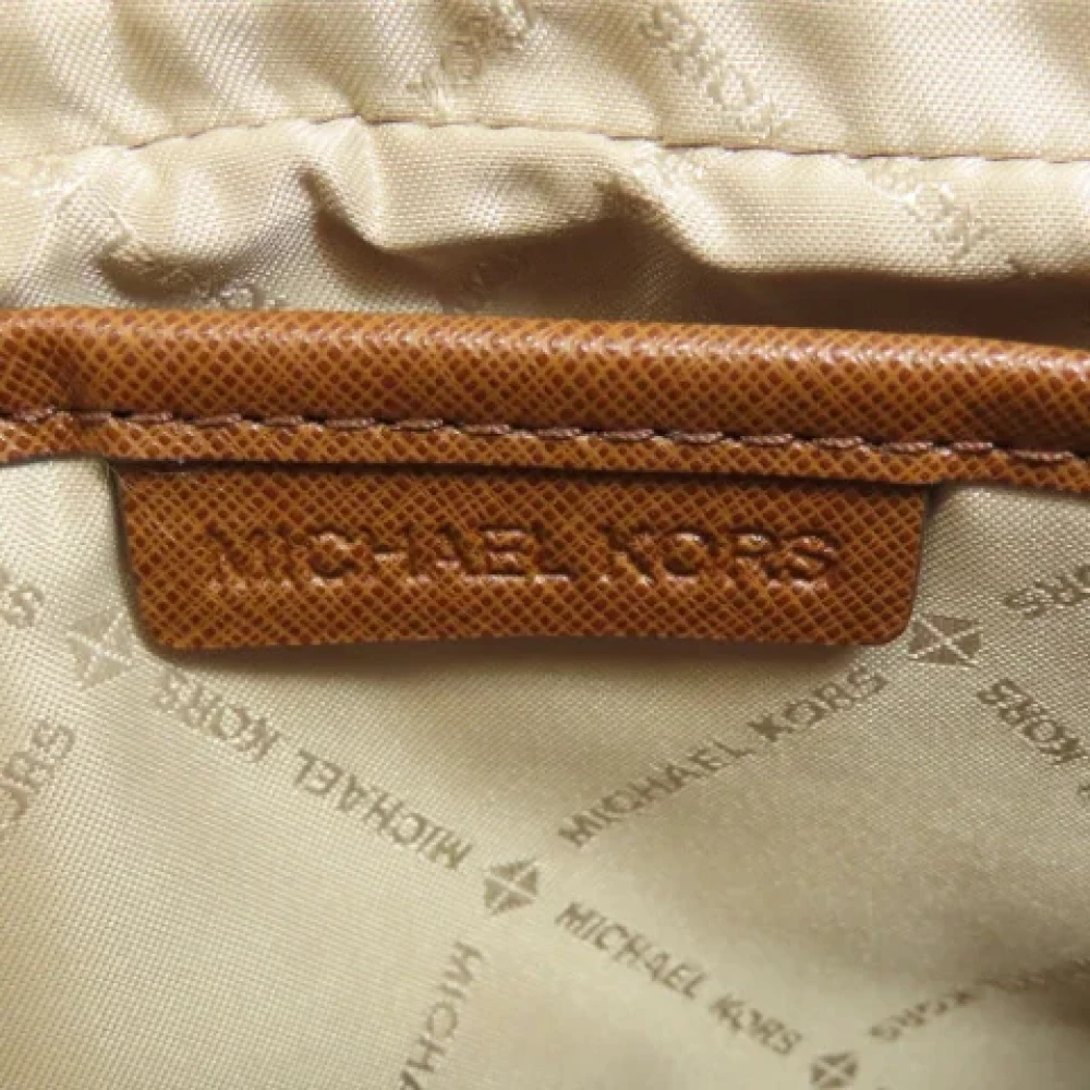 Michael Kors Pre-owned Plastic shoulder-bags White Dames