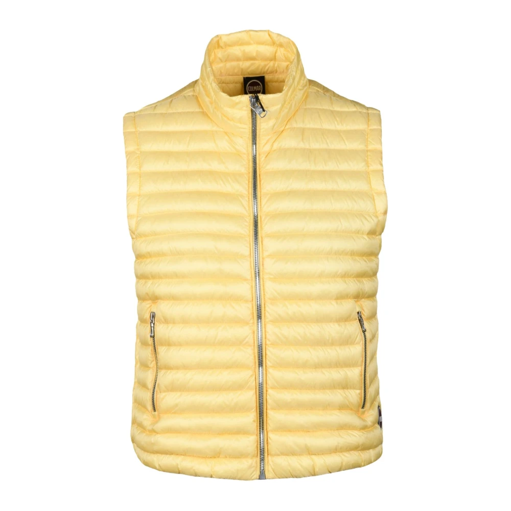 Colmar Puffer Vest met Nylon Shell Yellow Dames