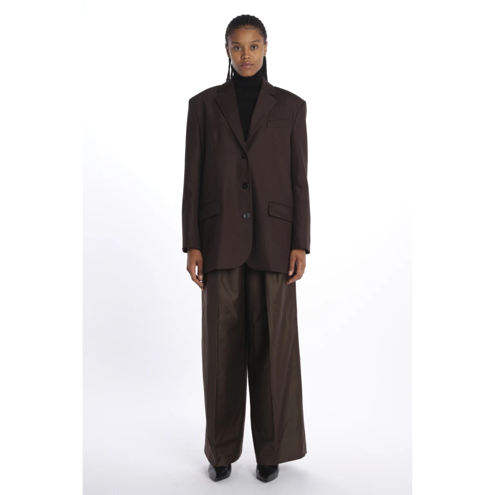 IVY OAK Bruine Blazer Jas Brown Dames