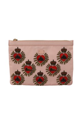elegant-pink-heart-clutch-wallet
