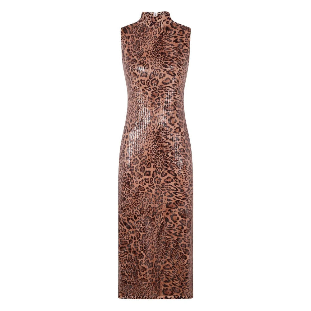 Twinset Women's Brown/Beige Elegant Dress