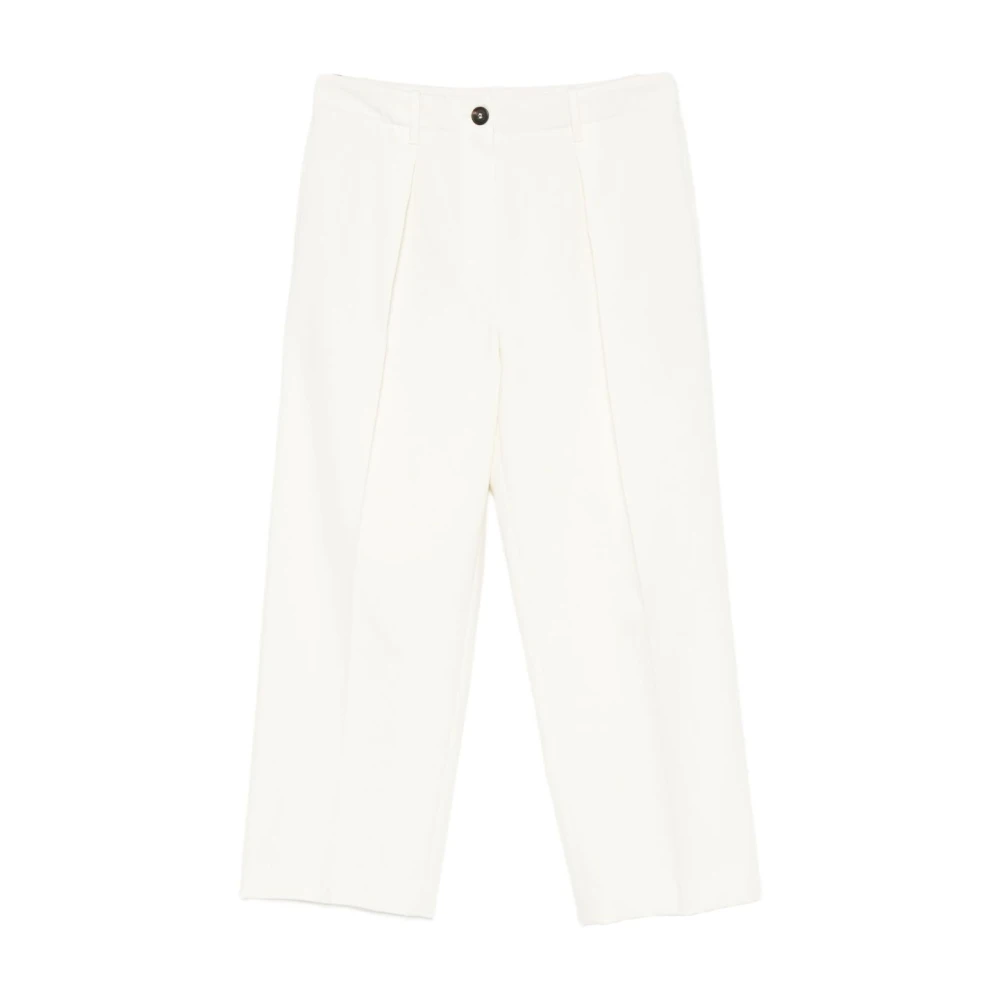 Trousers > Cropped Trousers - - Brunello Cucinelli - Modalova
