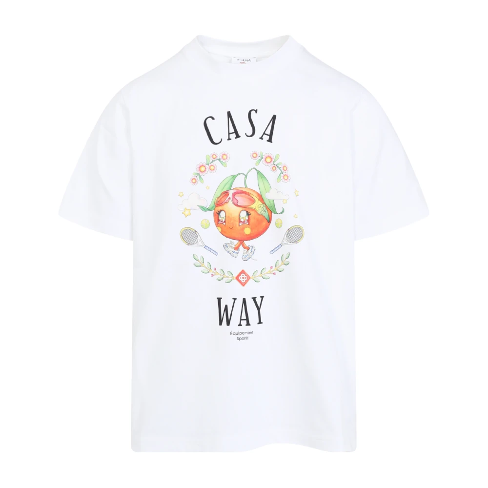 Casablanca Men's White T-Shirt For Aw25