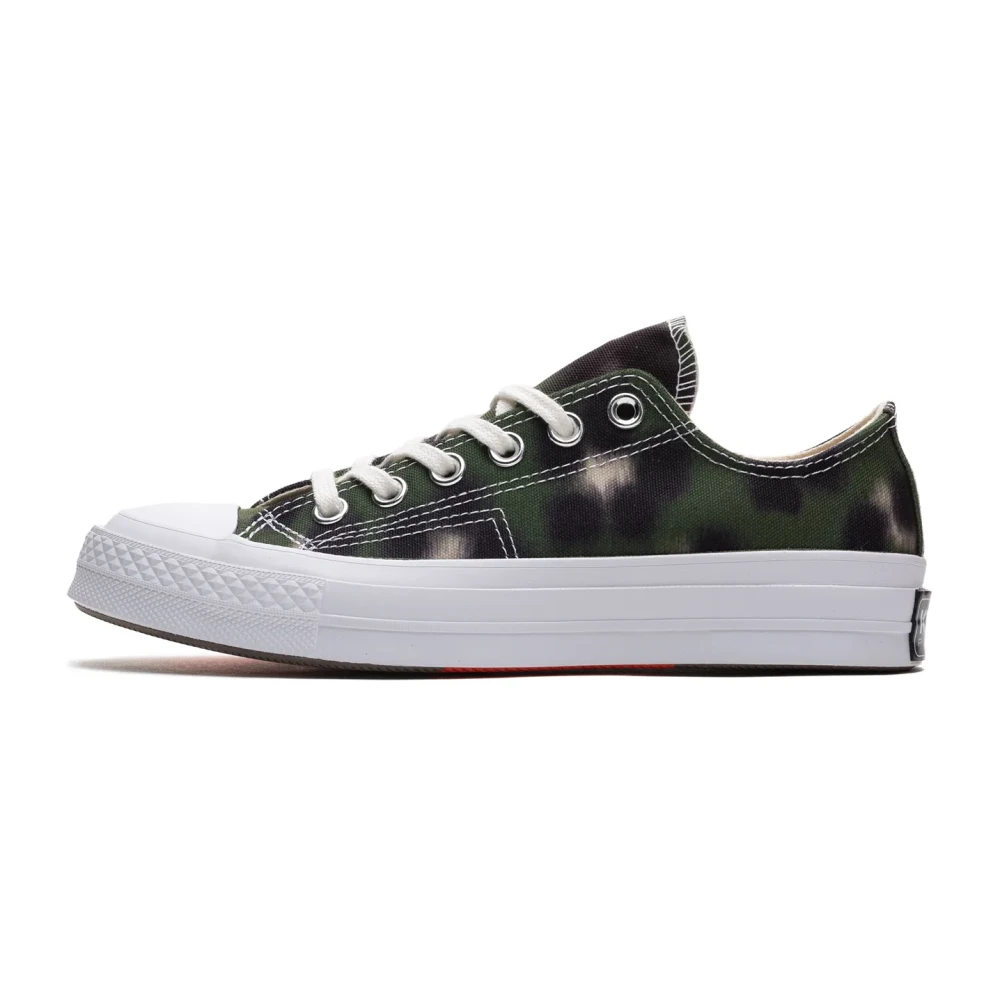 Converse Unisex Multicolor Sneakers, 6 Uk, Hana Leopard Cypress Trainers