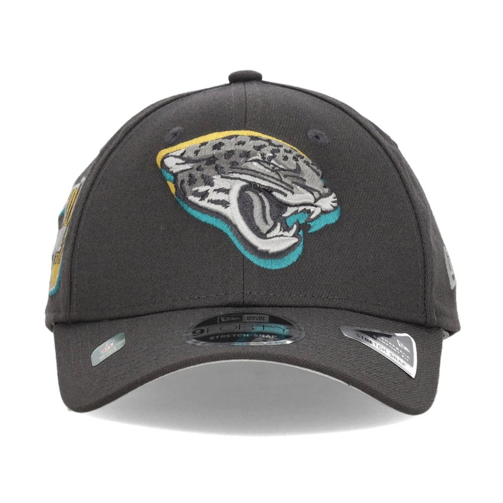 new era NFL Draft Curvy Visor Hat Snapback Gray Heren