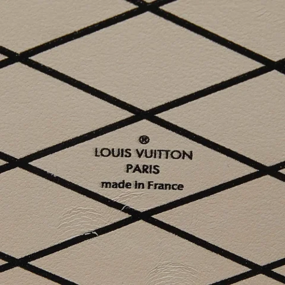 Louis Vuitton Vintage Pre-owned Leather clutches Brown Dames