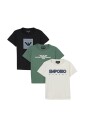 t-shirt-enfant-a-imprime-graphique-en-creme-jaune