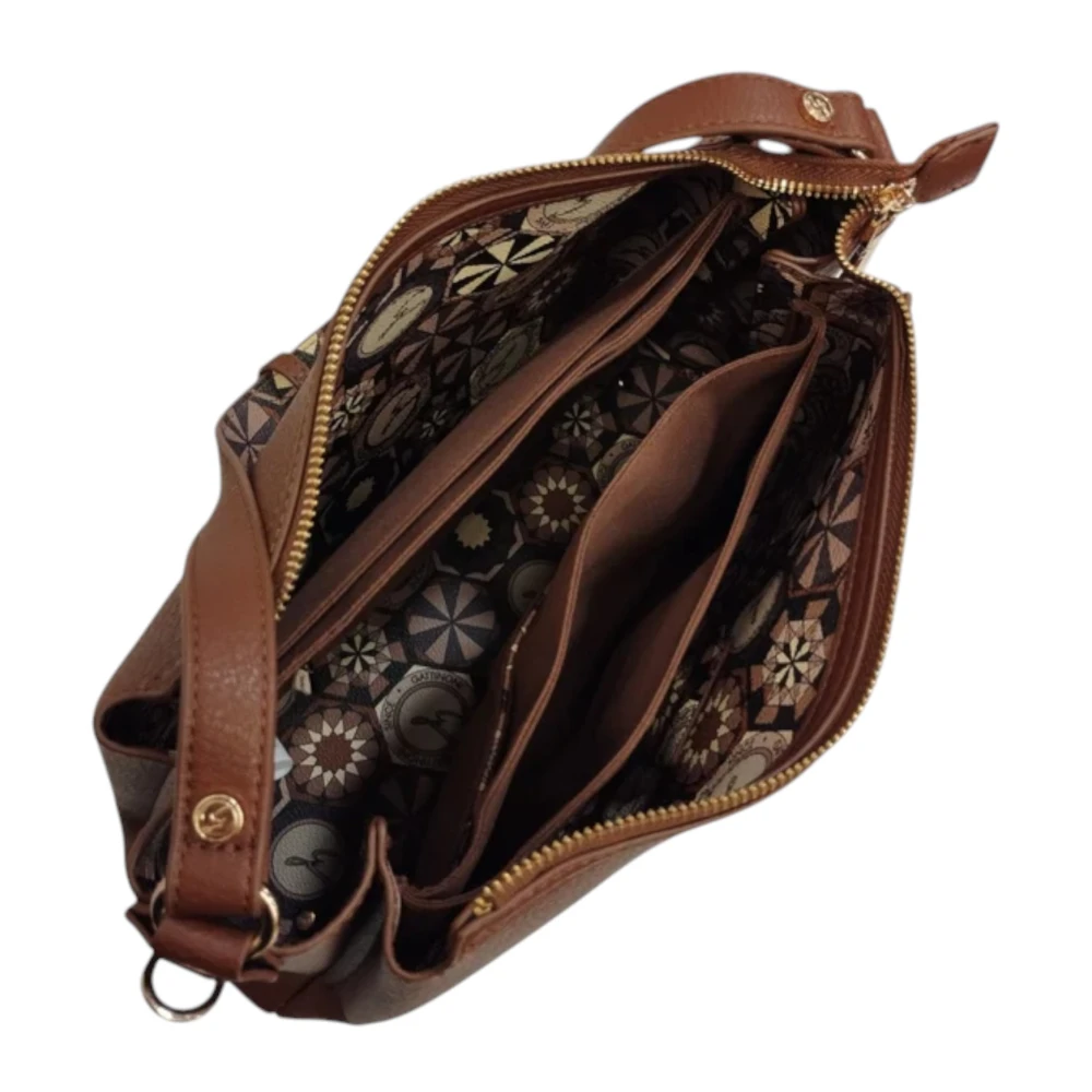 Gattinoni Schoudertas Brown Dames