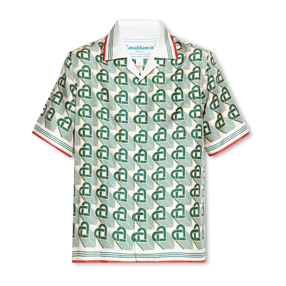Casablanca Zijden shirt Multicolor Heren