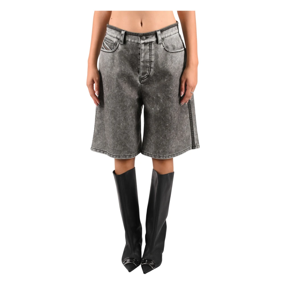 Diesel - P-Arlor Bermuda Shorts - Shorts - Damen - Grau - S - Bild 4