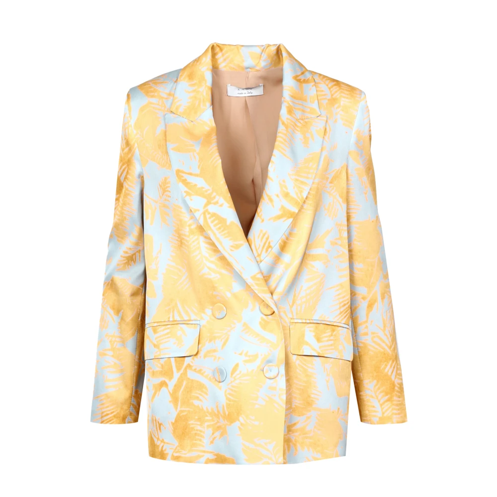 Kaos - Jackets > Blazers - Yellow - Kaos - Modalova