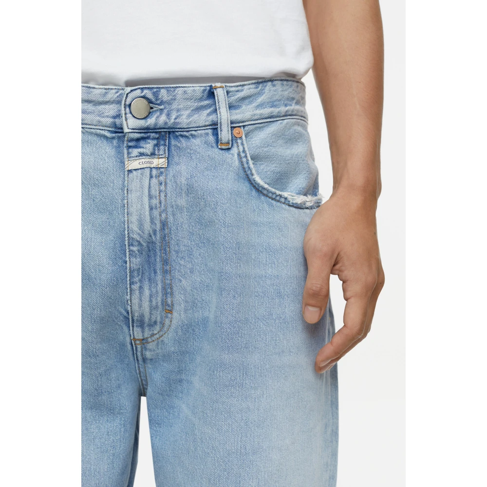 closed Loose-fit Jeans Blue Heren