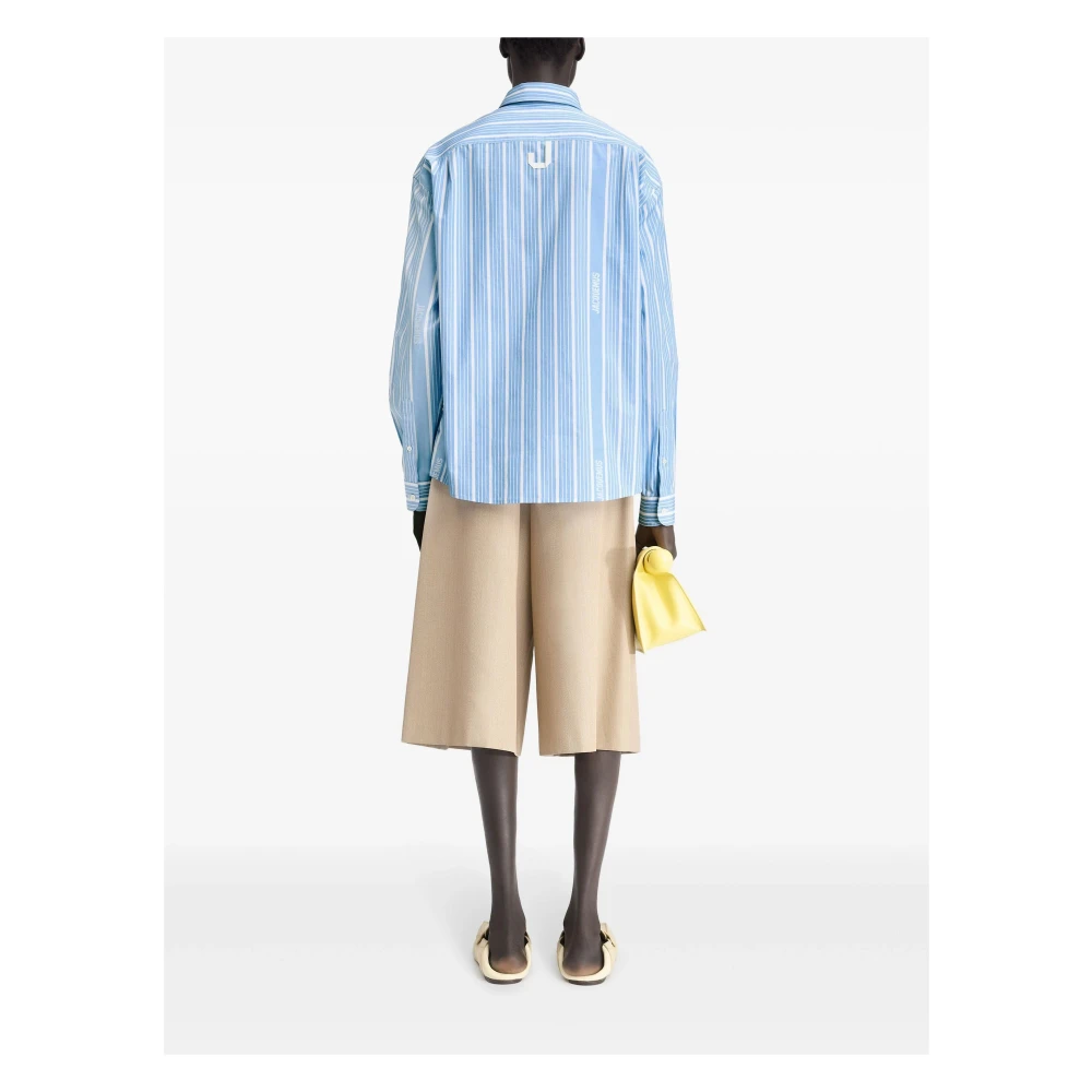 Jacquemus Simon Overhemd Blue Heren