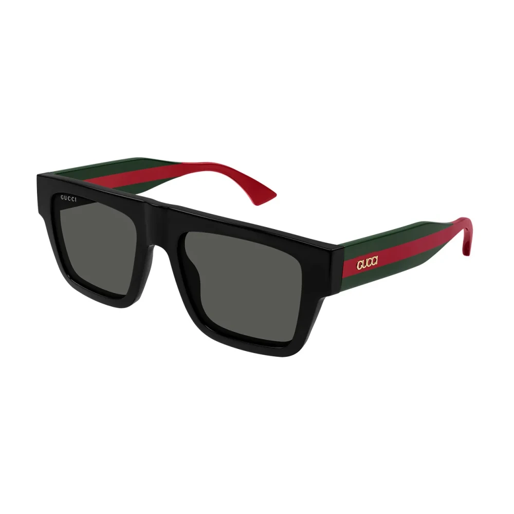 Gucci Unisex Black Sunglasses - Sunglasses - 53 Mm - Accessories
