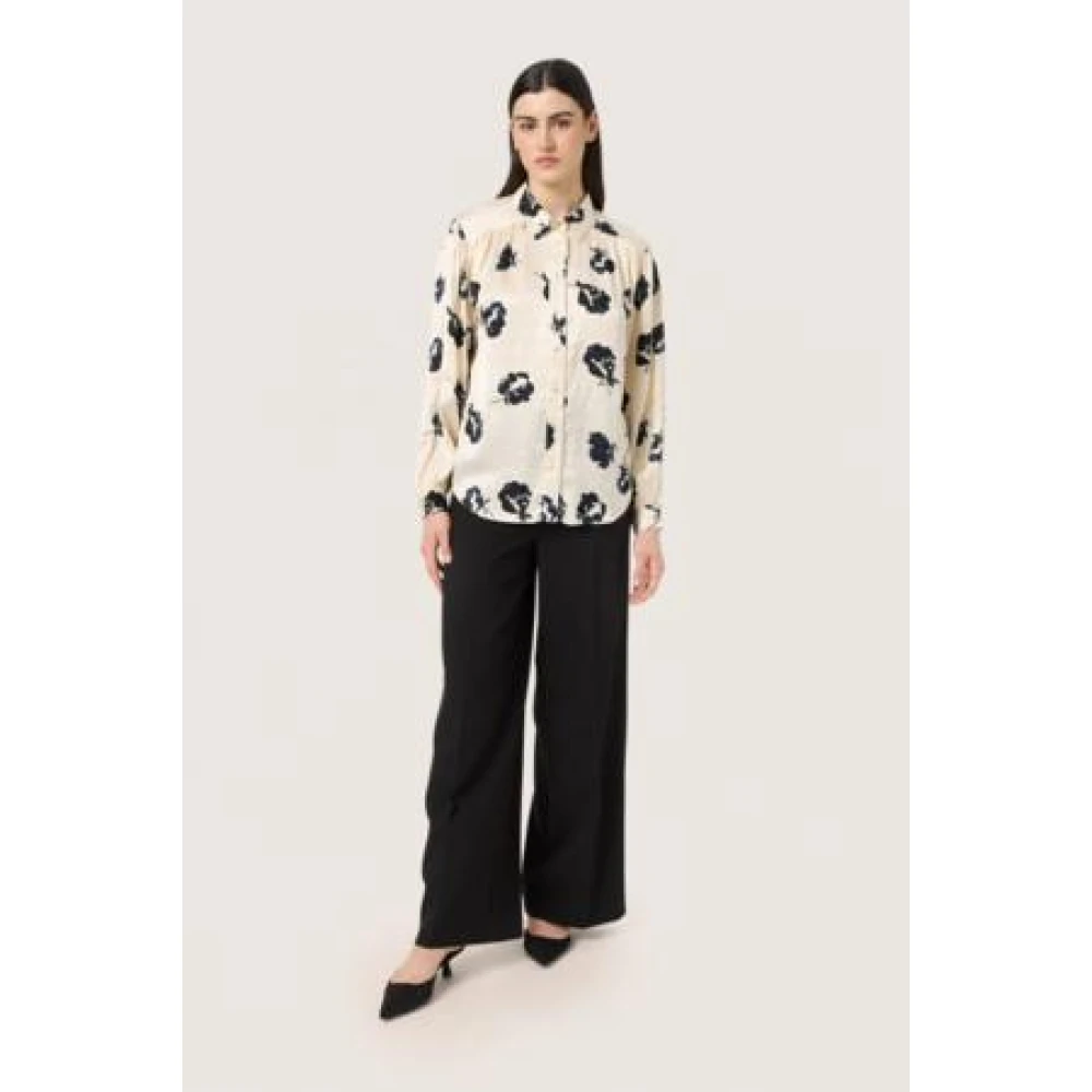 Soaked in Luxury Erwina Ebba Shirt Multicolor Dames