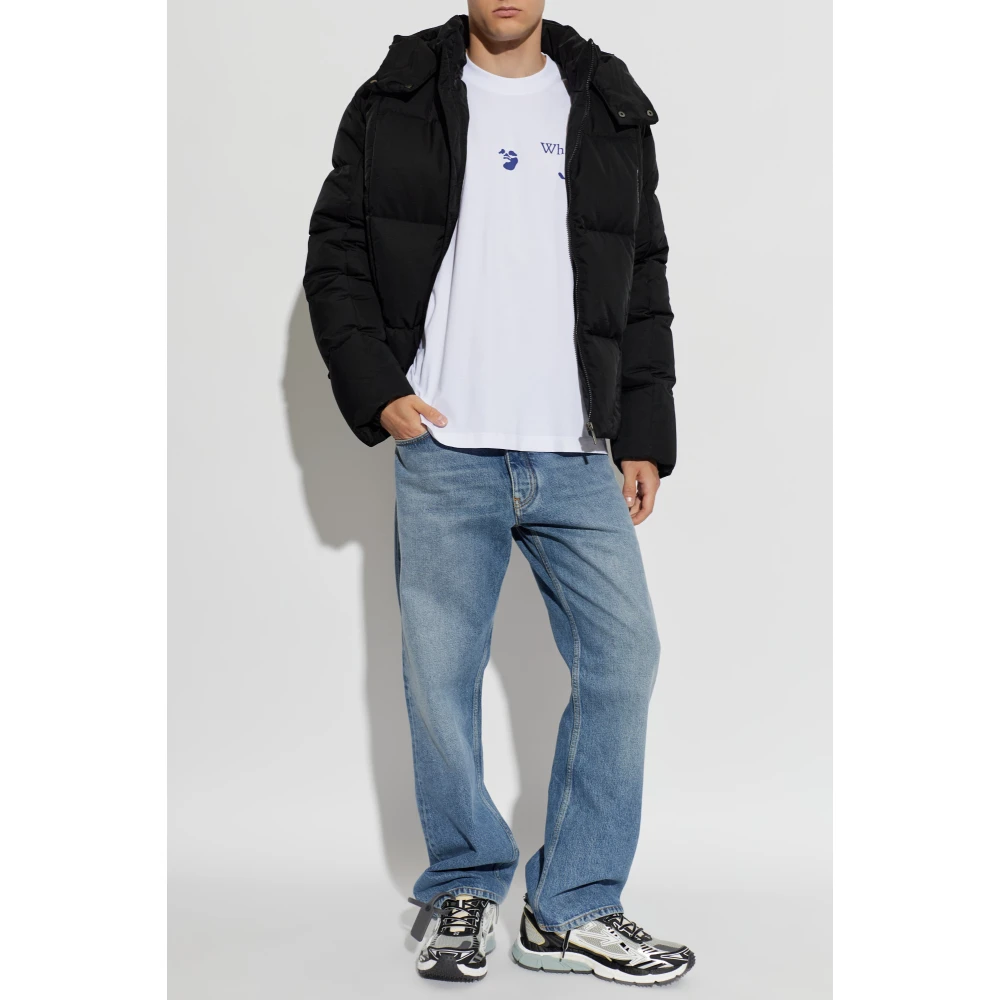 Off White Uomo Bianco Off Maglia A Maniche Lunghe Bacco Arrow Skate - T-Shirts L - Immagine 4
