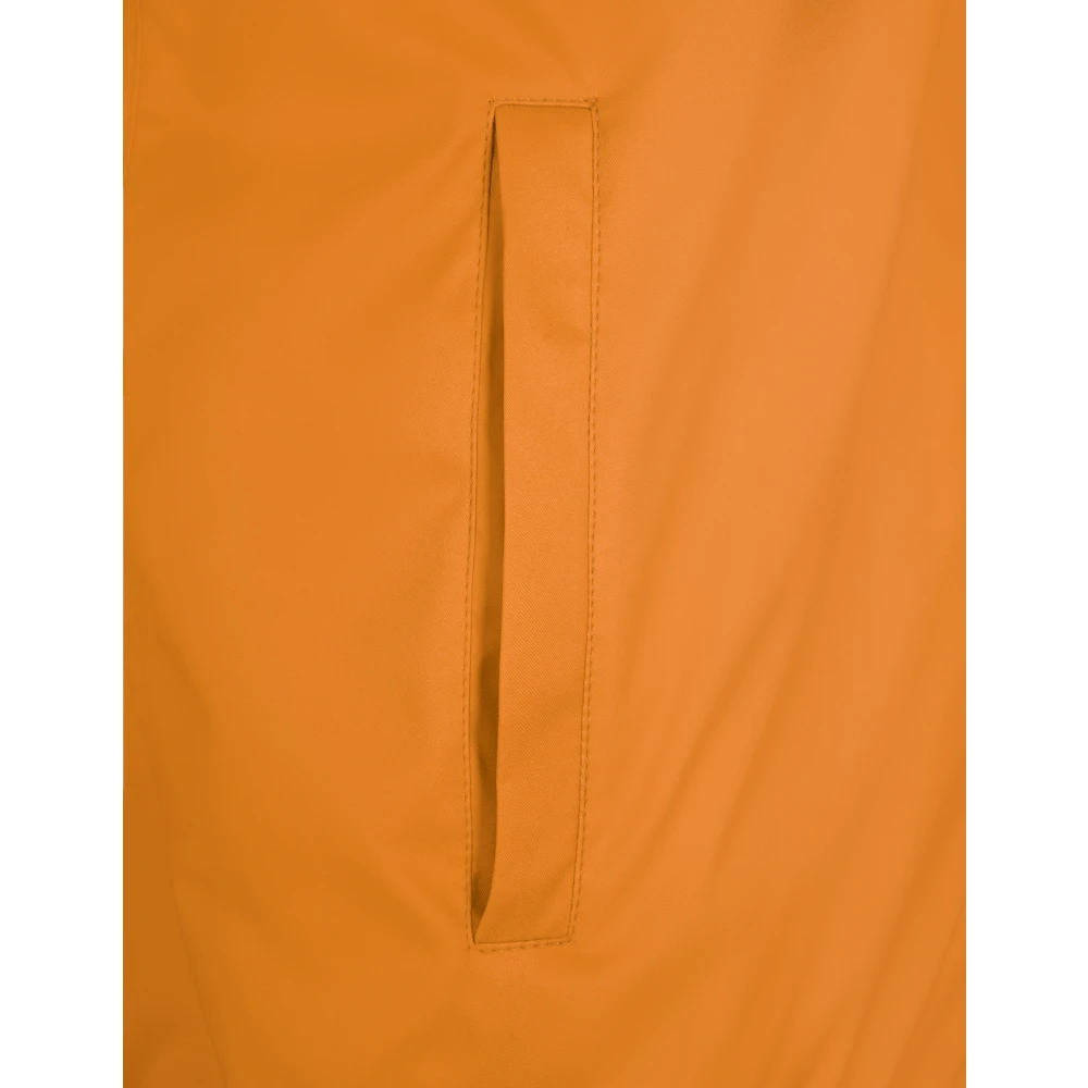Kiton Oranje Polyester Viscose Elastaan Mode Orange Heren