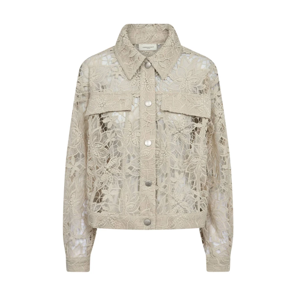 Copenhagen Muse Kanten jasje Beige Dames