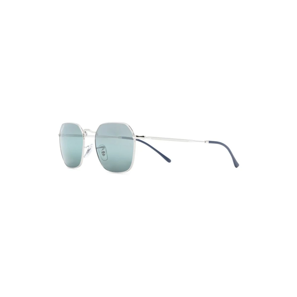 Ray - Ban Unisex Silver Rb3694 Jim 9242G6 Sunglasses Metal Geometric Polarized Mirror - Image 3