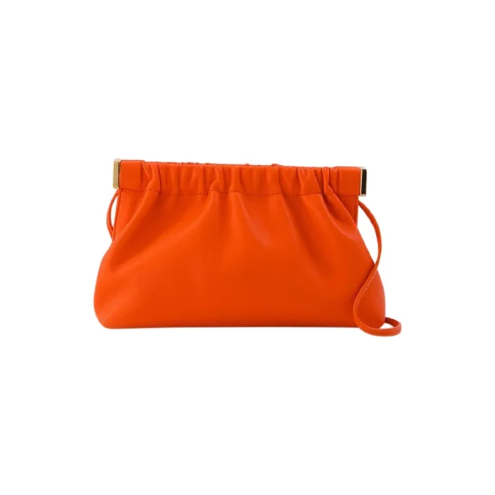 Nanushka Leather clutches Orange Dames