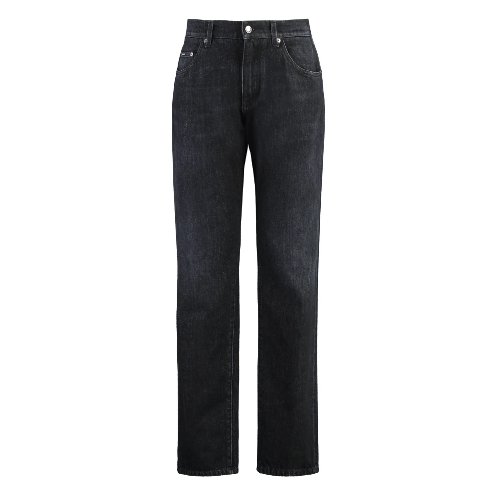 Dolce & Gabbana Klassieke 5-pocket jeans Black Heren
