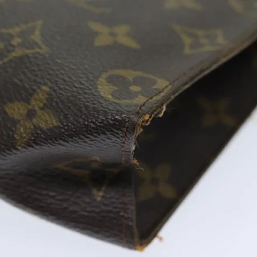 Louis Vuitton Vintage Pre-owned Canvas pouches Brown Dames