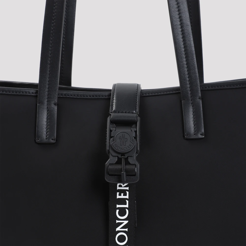 Moncler Zwarte Trick Tote Tas Black Dames