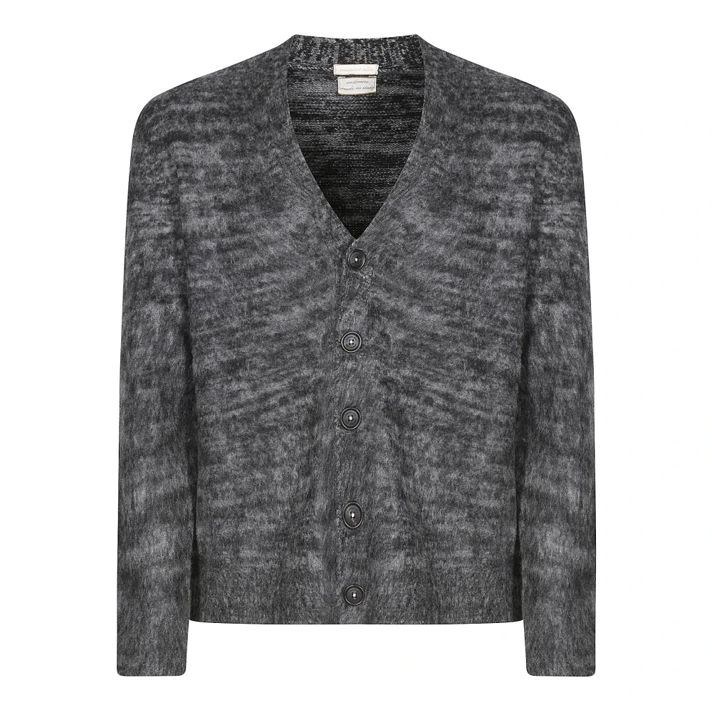 Massimo Alba Moderne Trui met Minimalistische Details Gray Heren
