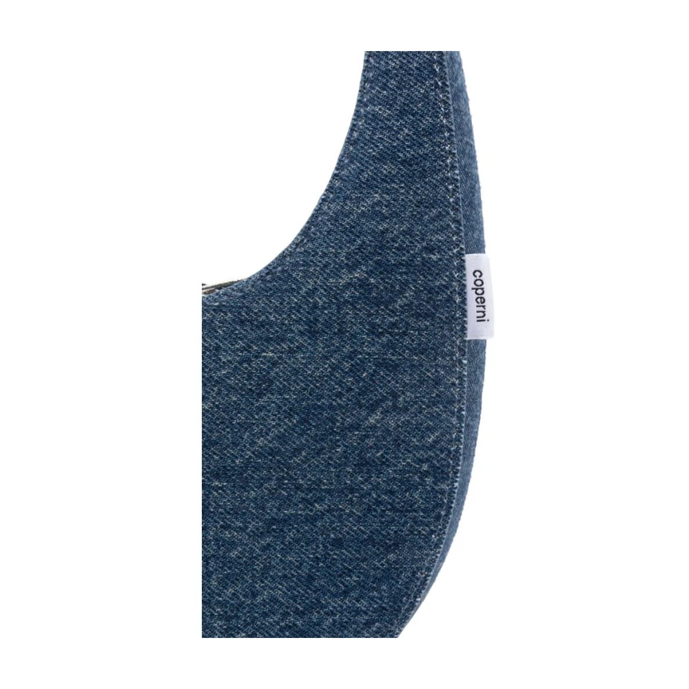Coperni Blauwe Denim Mini Tas met Top Handvat Blue Dames