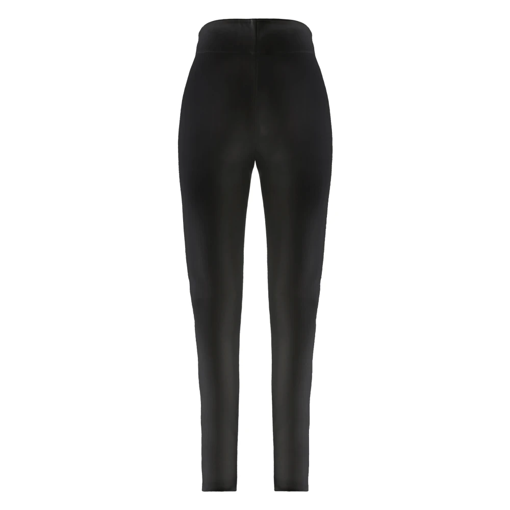 Roberta Tonini Zwarte Topaas Leggings Black Dames