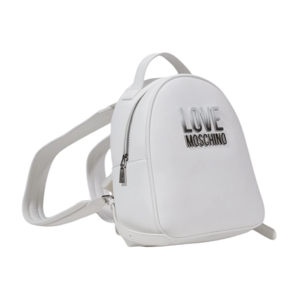 Love Moschino Lente Zomer Dames Rugzak Collectie White Dames