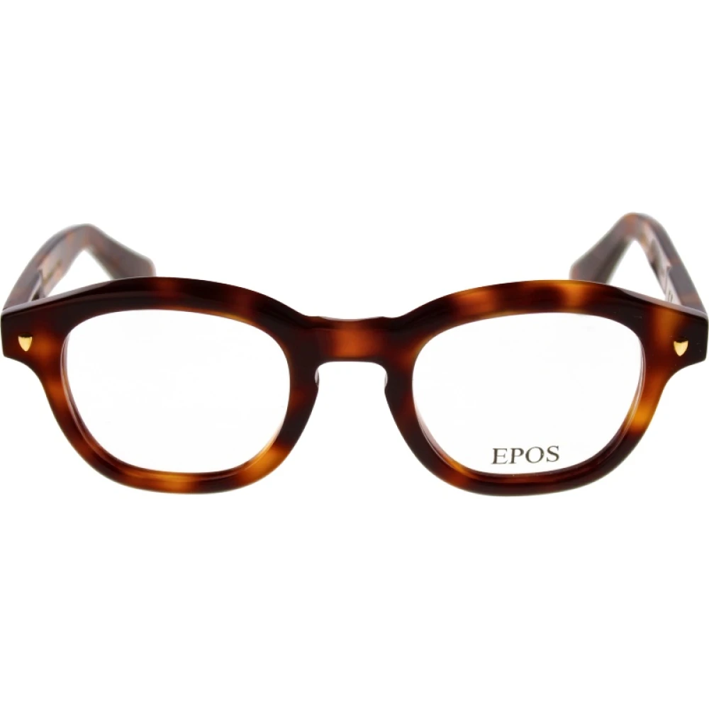 Epos Stijlvolle Otello Brilmonturen met Garantie Brown Unisex