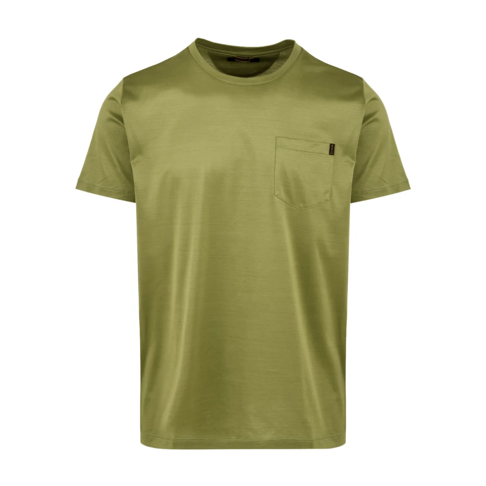 Moorer - Tops > T-Shirts - Green - Moorer - Modalova