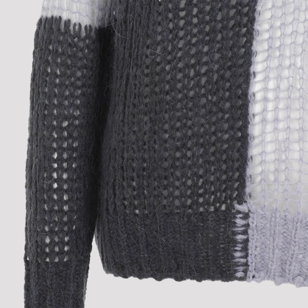 Acne Studios Roze & Paarse Sweater Aw24 Multicolor Dames