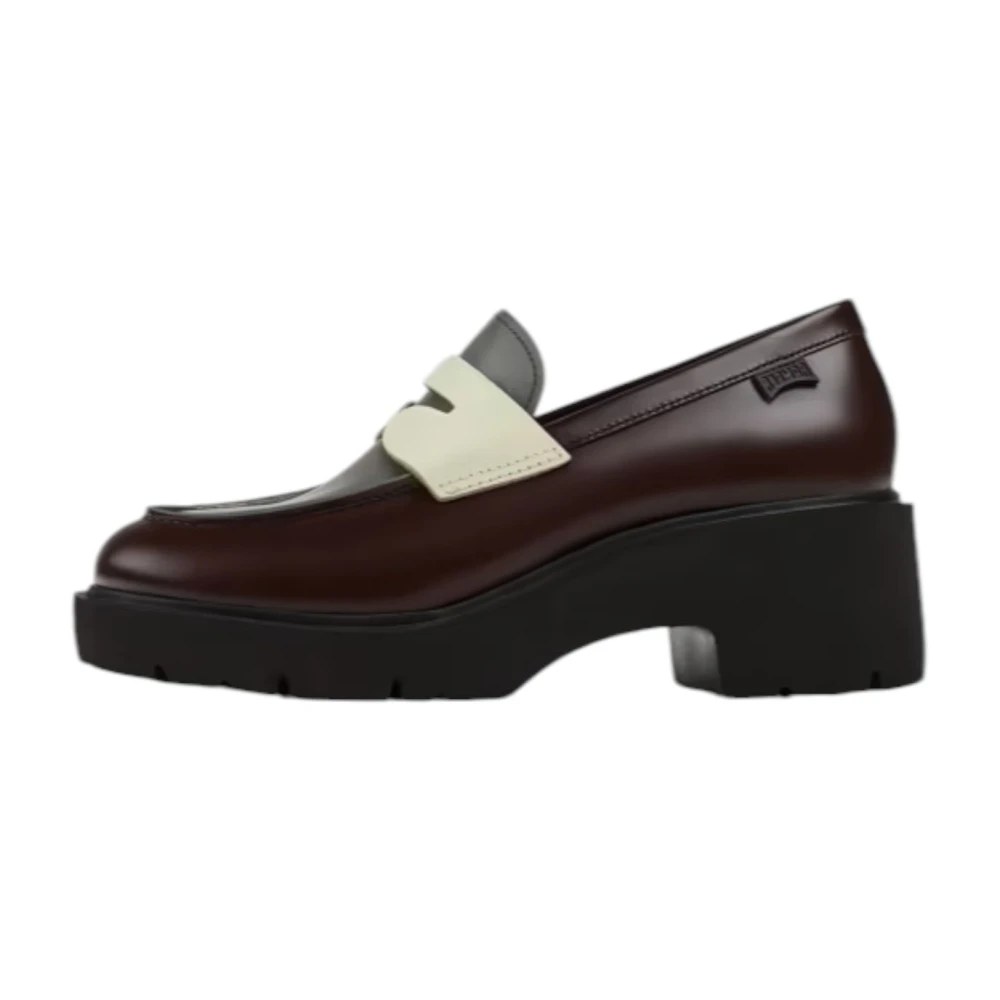 Camper Dam Loafers i Syntetiskt Läder Black, Dam