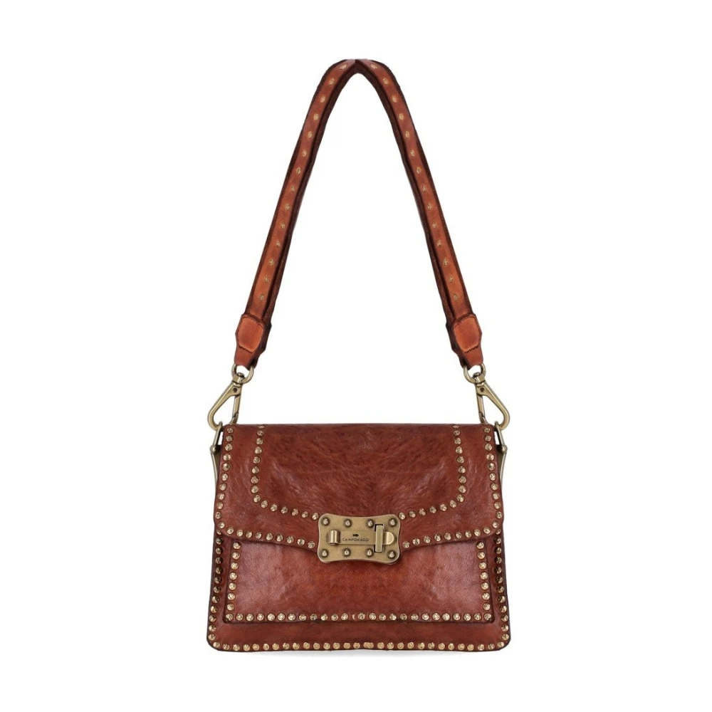 Cognac Agnese Crossbody Taske