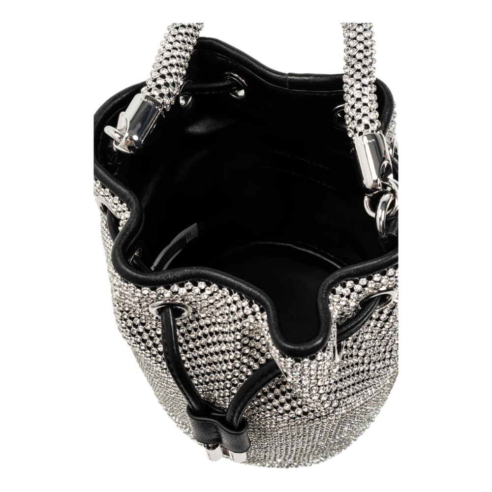Marc Jacobs Mini The Rhinestone Schoudertas Black Dames
