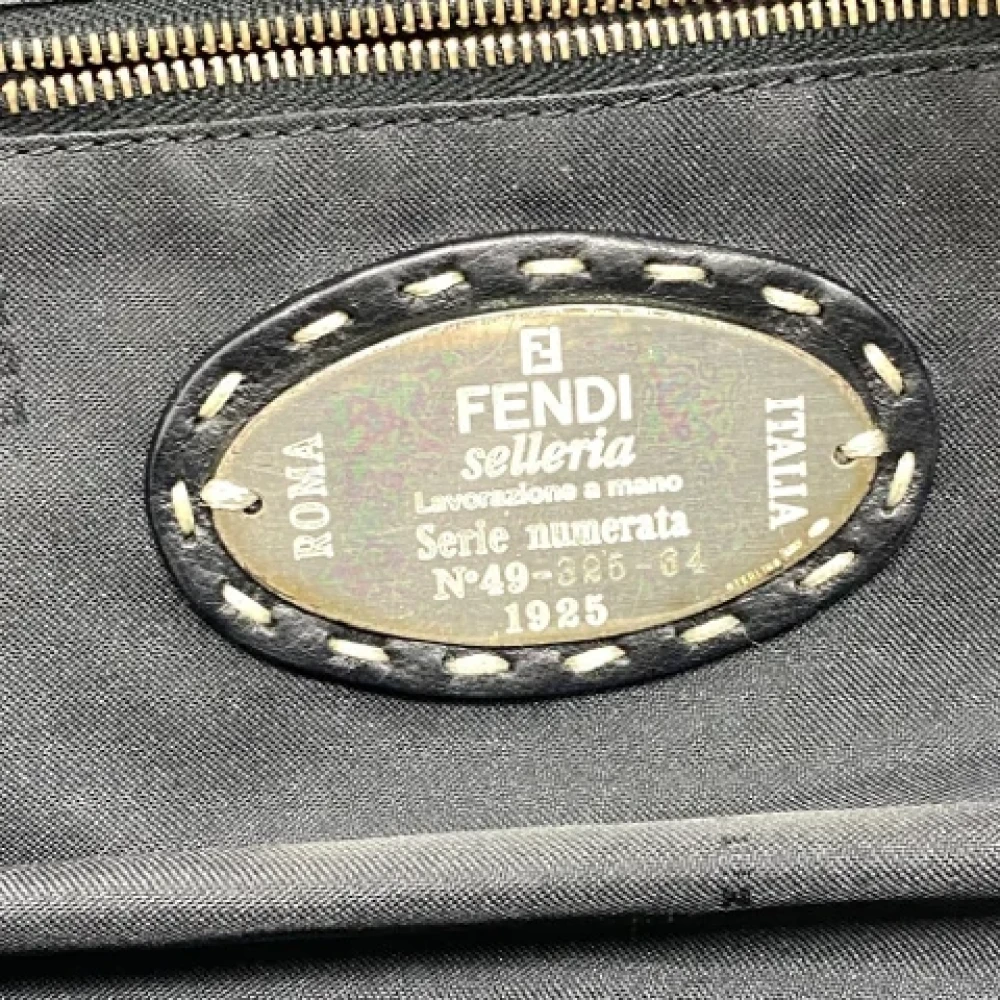 Fendi Vintage Pre-owned Canvas fendi-bags Black Dames